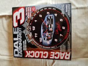 Dale Earnhardt clock (Hazel green)