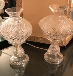 2 Waterford Crystal Lamps
