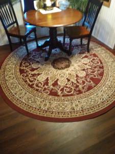 2 circle area rugs (52031)