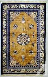 Black Chinese Carpet Rug/Nice - $125 (NE Bend)