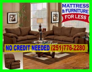 Furniture Closeouts - Sofa $250 Loveseat $235 Recliner $295 (Take Home and Pay