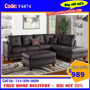 Off25% Leather Sofa Bed, Sectionals Couch, Grey Sofas, Tufted