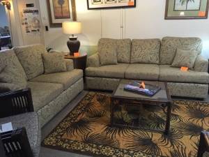 Non Sleeper Couch and Love Seat (Paradise Living Furniture in Lahaina)