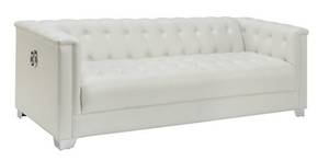 PEARL WHITE OUTSTANDING BEAUTIFUL NEW High Arm COUCH***DISCOUNT SALE (Dream