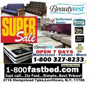 Mattress Sale | Beds | Futons | Best Deals (Levittown)