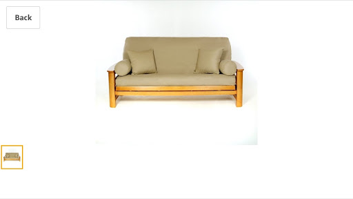 Futon Cover- Beige, full size, brand new excellent condition