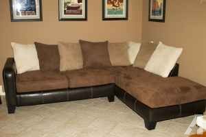 PERFECT Ultra Comfortable Microfiber Sectional Sofa - $400 (Clovis, NM)