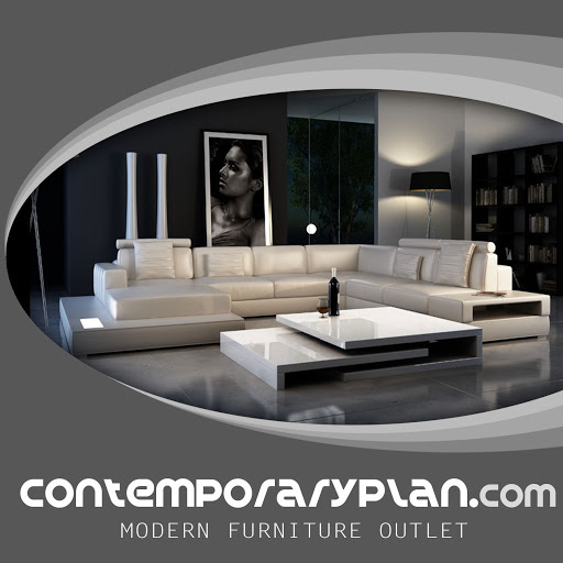 Ultra Modern Leather Sectional Sofa with Built in Lights &