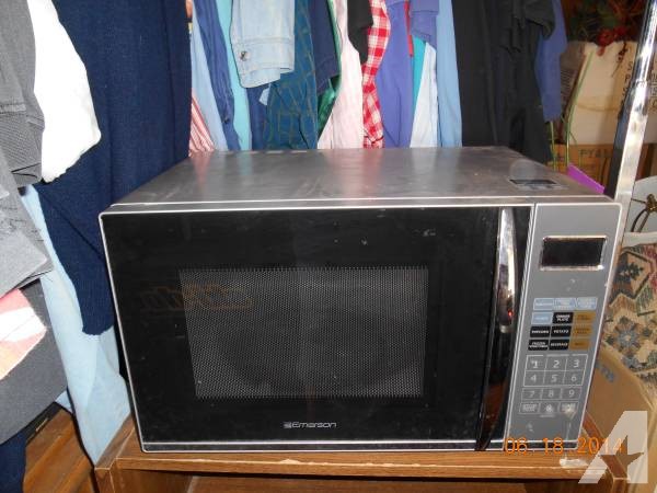 Emerson Microwave & also a mcro stand -