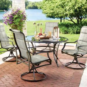 Statesville 5-Piece Padded Sling Patio Dining Set (10470 Hudson Road)