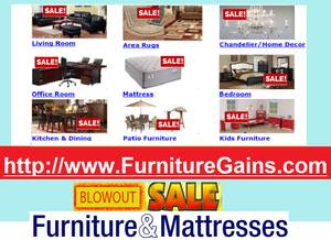 Sofa,Couch,Bed,Mattress- Full,Twin,King,Queen,Patio,Chair,table!SALE