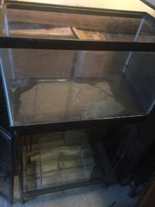 Fish tank 10 gallon with stand (Newdorp)