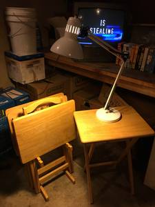 TV Tray's with stand for 4 (Anchorage)
