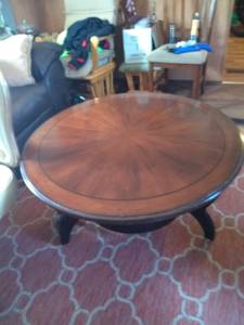 Coffee table & end tables (East side)