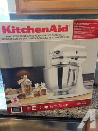 Brand New, Sealed KitchenAid Artisan 5-Quart Stand Mixer Imp Black -