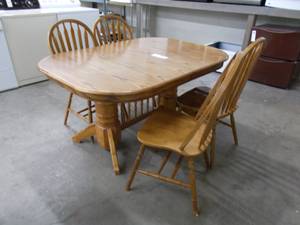 Dining Table with 4 Chairs~ (Donation Warehouse, Missoula)