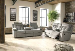 Reclining Sofa with Drop Down Table! (Speedy Furniture)