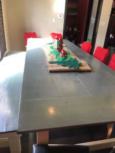 Custom farm house table 10ft 11in long (Amite, LA)