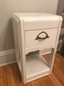 Solid Wood Nightstand Side Table