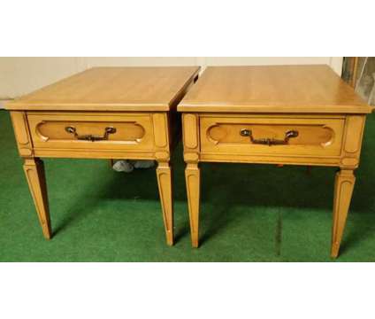 Two End Tables - Wood - Great Condition