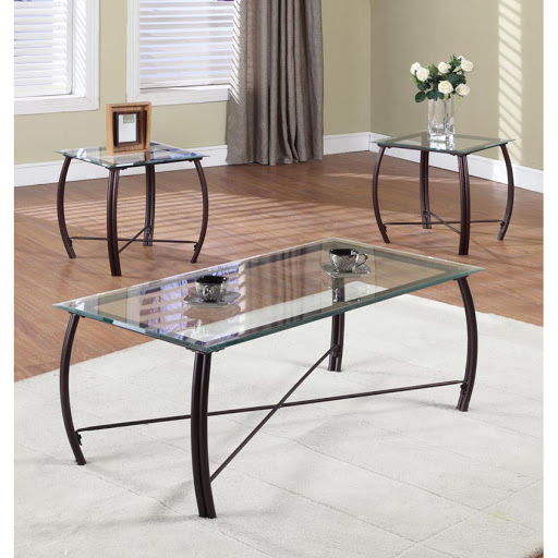 Coffee Tables and End Tables Small Sets With Glass Top 3