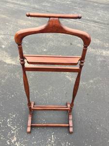 Wooden clothes stand /valet