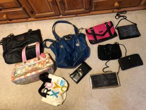 Misc lot of purses