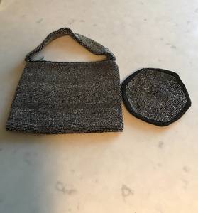 Vintage Steel Beaded Purse (Gramercy)