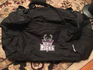 Large Milwaukee Buck gym bag sports equipment (Milwaukee)