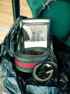 Brand New Gucci Belt & Wallet (MORROW)