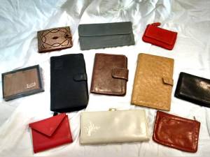 Various Wallets, Coin purses and Billfolds (Southeast Denver)