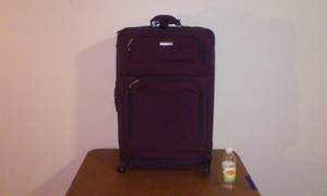 Delivery available large suitcase, Stanton+quality hanging garment bag (Newport)