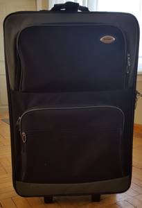 Soft Side Rolling Suitcase for Sale