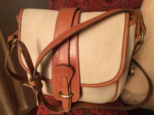 Vintage Dooney & Bourke small Leather Handbag, REDUCED!! (N Joplin)