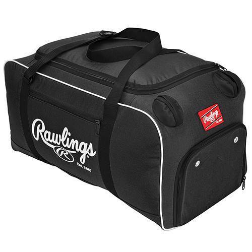 Rawlings Baseball Large Player Duffle Bag Black