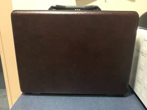 Samsonite Accord St Brown Vintage Hardshell Attach Briefcase!!