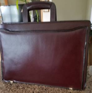 LEATHER BRIEFCASE** (PA/DE state line)
