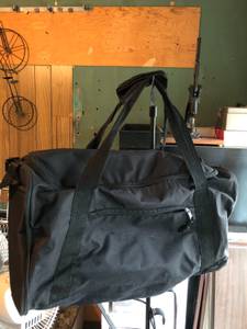 Black canvas gym bag (Wilmington)