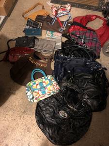 Lot of misc purses and wallets