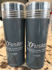 Toppik XFusion Keratin Hair Fibers (Gray) - Two 28g