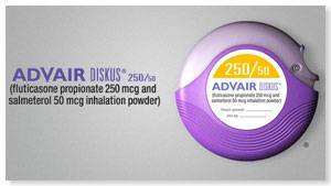 ADVAIR 250/50 ASTHMA COPD DISCUS INHALER S (Mesa)