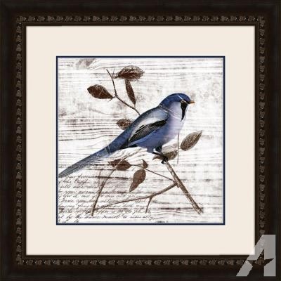 19 in. x 19 in. Fluttering A Framed Wall Art