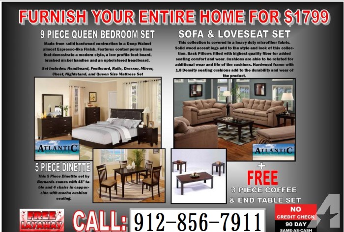 NEW NEW NEW!! HOME PACKAGE- Nobody does it better than Atlantic Bedding (912 856