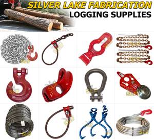 Logging choker cables chain chains grab links cable sliders SUPPLIES -
