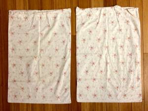 (2) Floral Pillow Covers 100% (Brooklyn, NY)