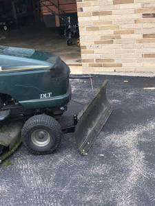 Craftsman Tractorand plow (New Berlin)