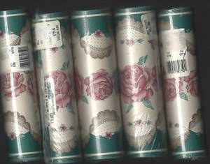 NEW! BORDER WALLPAPER Wallcovering, 2 Patterns, Sealed (Snellville)