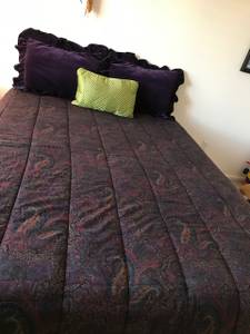 Ralph Lauren Full/Queen comforter, bed skirt, pillow shams (Highlands Ranch)