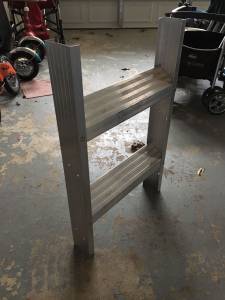 Section of Aluminum Ladder (Germantown)