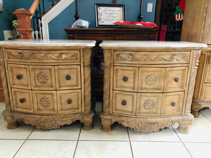 2 Nightstands and Armoire from South Shore line